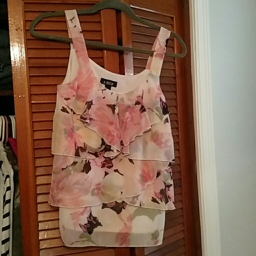 Ruffled Dress Tank Top